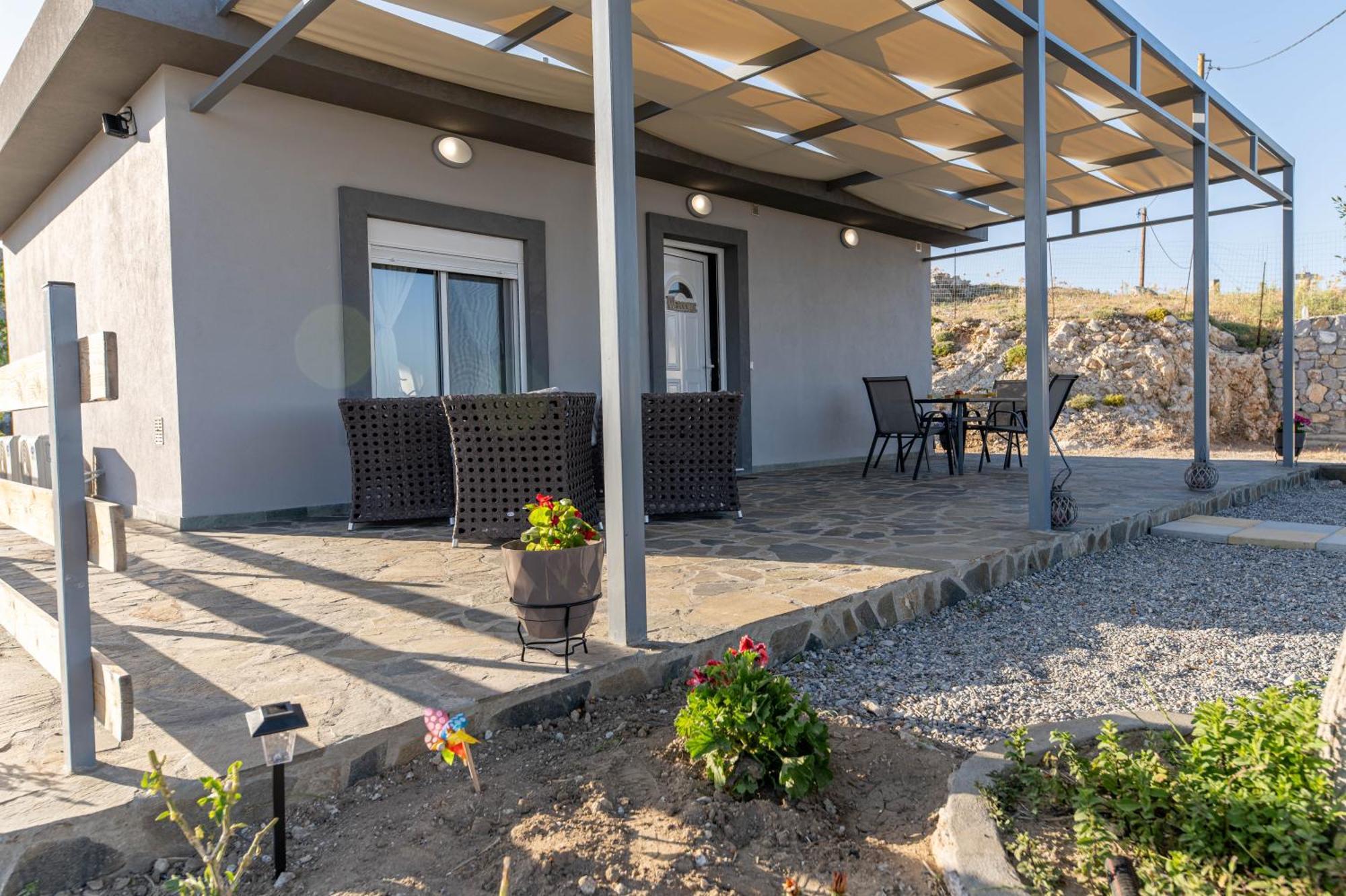 Aegean Sunrise View Villa Архангелос Екстериор снимка