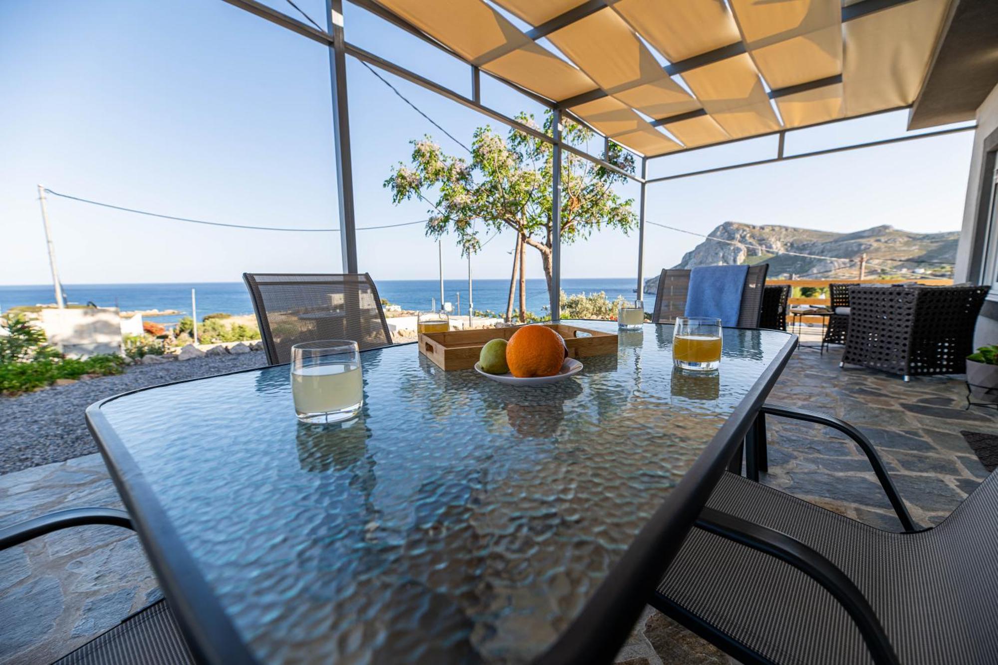 Aegean Sunrise View Villa Архангелос Екстериор снимка