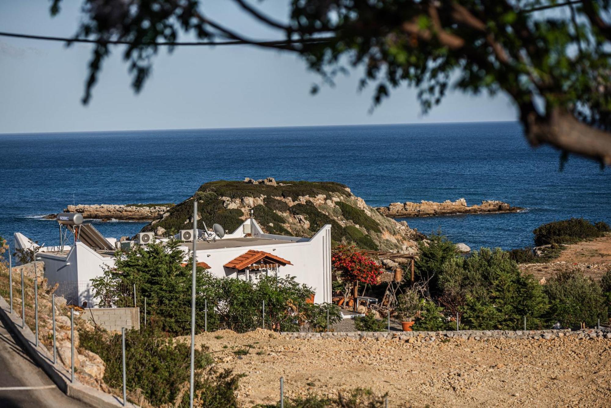 Aegean Sunrise View Villa Архангелос Екстериор снимка